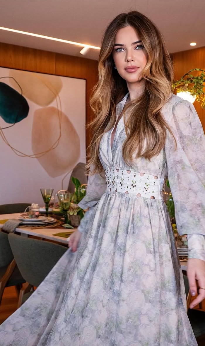 Rachel Silver Garden Dress
